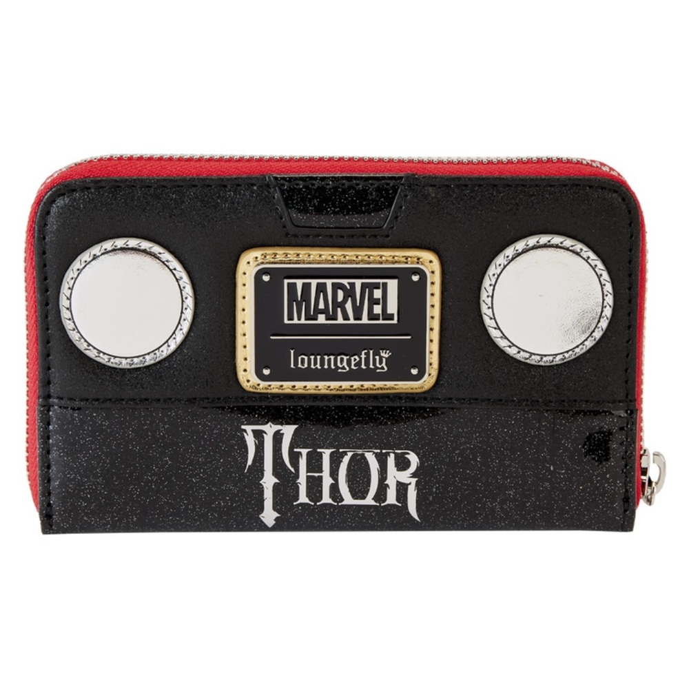 NWT Marvel Metallic Thor Cosplay
Zip Around Wallet Loungefly Disney